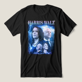 Camiseta Triblenda Harris Walz Retro 90 Style