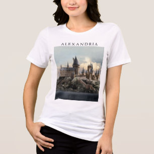 Camiseta Triblenda Harry Potter Castillo de Hogwarts de día