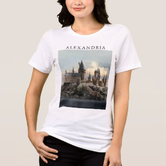 Camiseta Triblenda Harry Potter | Castillo de Hogwarts de día