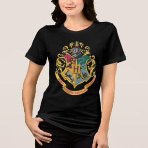 Camiseta Triblenda Harry Potter   Escudo de Hogwarts - Color Completo
