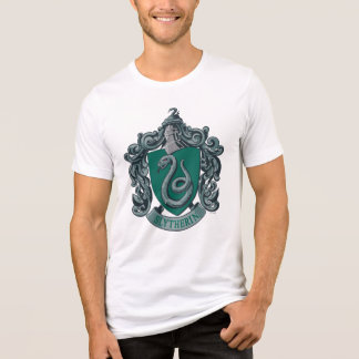Camiseta Triblenda Harry Potter | Escudo de Slytherin Verde
