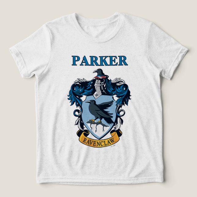 Camiseta Triblenda Harry Potter  | Gothic Ravenclaw Crest (Diseño delantero )