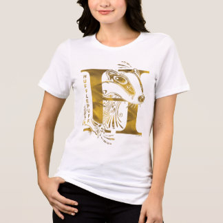 Camiseta Triblenda Harry Potter | Gráfico Aguamenti HUFFLEPUFF™