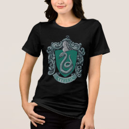 Camiseta Triblenda Harry Potter| Slytherin Escudo Green