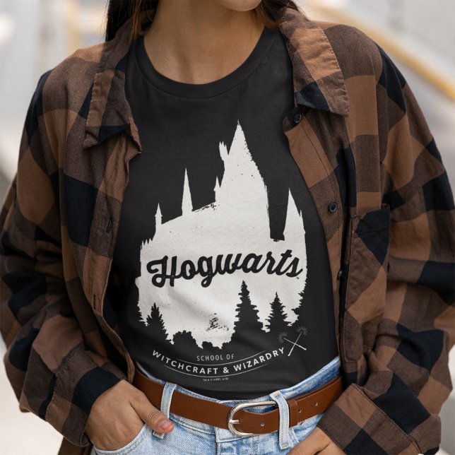 Camiseta Triblenda Harry Potter | Tipografía del Castillo HOGWARTS™ (Subido por el creador)