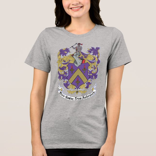 Camiseta Triblenda Hasbrouck Coat of Arms Tee Shirt (Anverso)