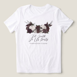 Camiseta Triblenda Hasta que la muerte nos separe Fiesta de bodas gót