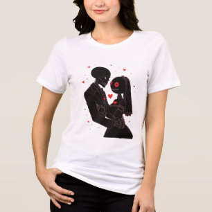 Camiseta Triblenda Hasta que la no muerte nos separe Pareja de esquel