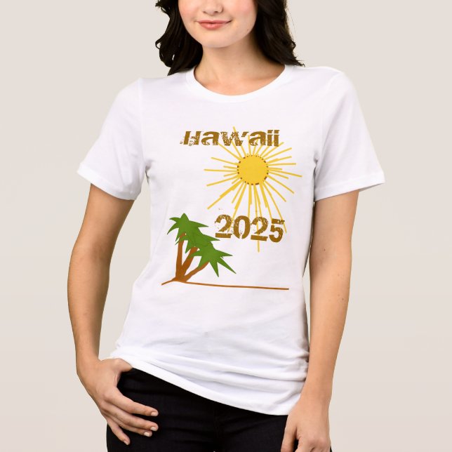 Camiseta Triblenda Hawái (Anverso)