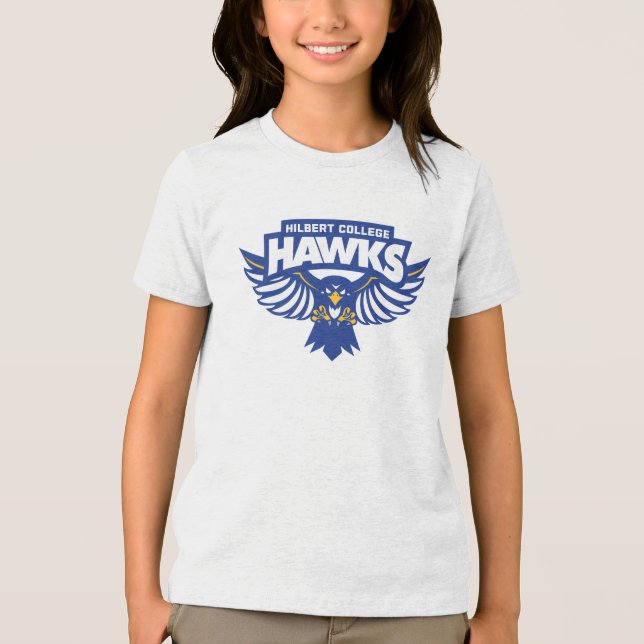 Camiseta Triblenda Hawks del Colegio Hilbert (Anverso)