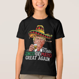 Camiseta Triblenda Haz que el Cinco de Mayo sea grande otra vez-Mujer