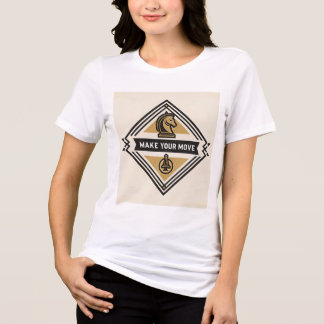 Camiseta Triblenda Haz Tu Movimiento – Diseño de Pieza de Ajedrez