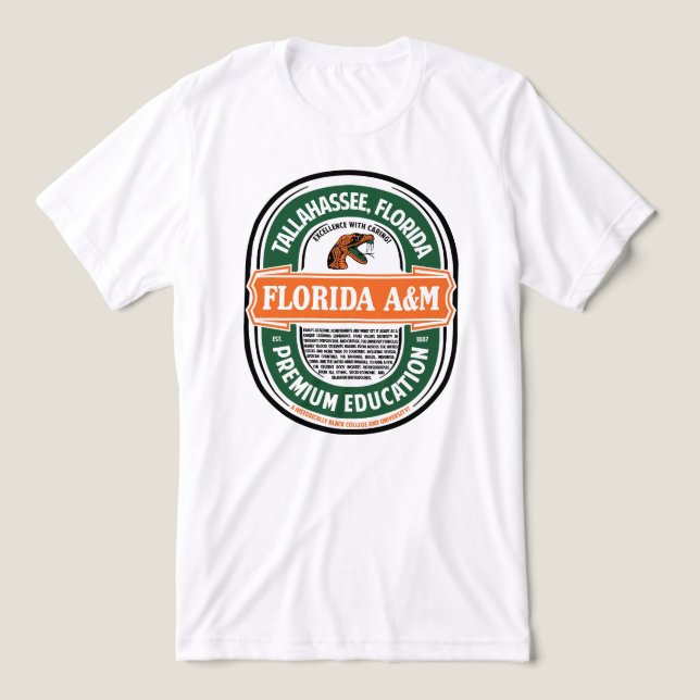 Camiseta Triblenda HBCU_Heineken-Tshirt_FAMU (Diseño delantero )