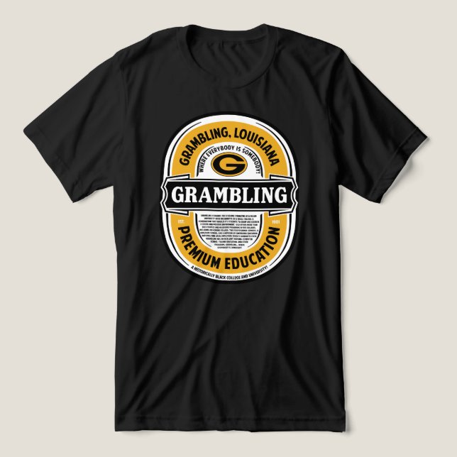 Camiseta Triblenda HBCU_Heineken-Tshirt_GRAMBLING (Diseño delantero )