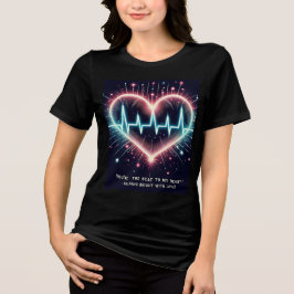 Camiseta Triblenda Heartbeat of Love Design
