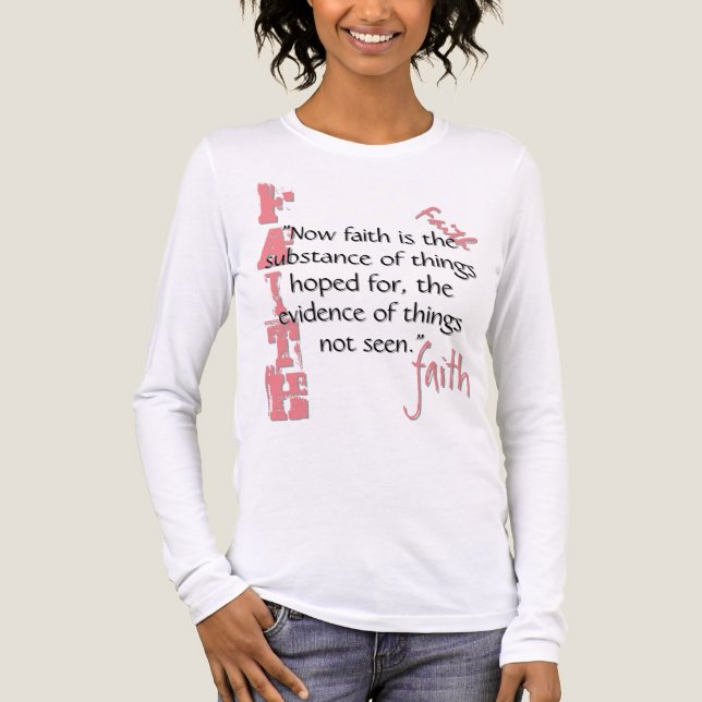 Camiseta Triblenda Hebreos 11:1 Paso (Anverso)