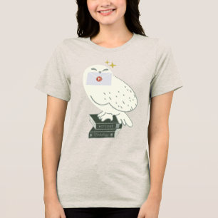 Camiseta Triblenda Hedwig con carta Dibujo caprichoso