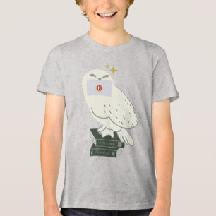 Camiseta Triblenda Hedwig con dibujo caprichoso de carta