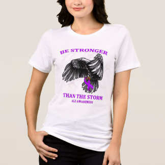Camiseta Triblenda Heimer Pandora Floral Púrpura Dementia Heimers Awa