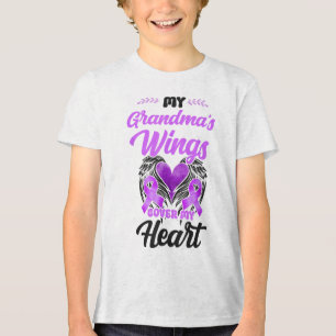 Camiseta Triblenda Heimers Dementia Apoyo a la Conciencia Abuela Mi G