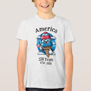 Camiseta Triblenda Helado Patriótico 250 Años