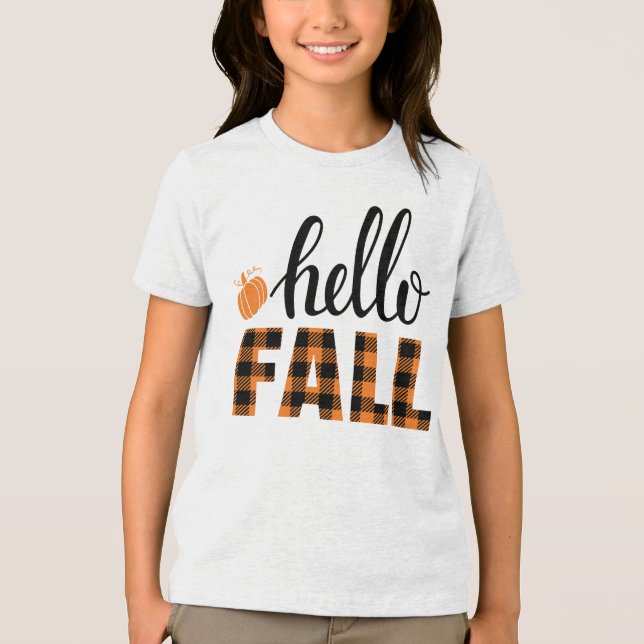 Camiseta Triblenda Hello Fall (Anverso)
