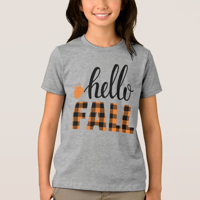 Camiseta Triblenda Hello Fall (Anverso)