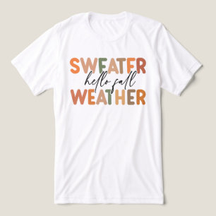 Camiseta Triblenda Hello Fall Tiempo de sudoración