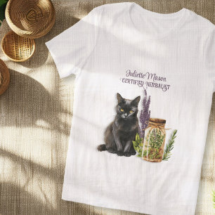 Camiseta Triblenda Herbalist Black Cat Herb Jar