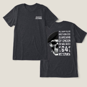 Camiseta Triblenda Hermano Veterano de la Policía Militar