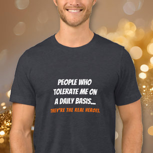 Camiseta Triblenda Hermanos divertidos Sis verdaderos héroes Personas