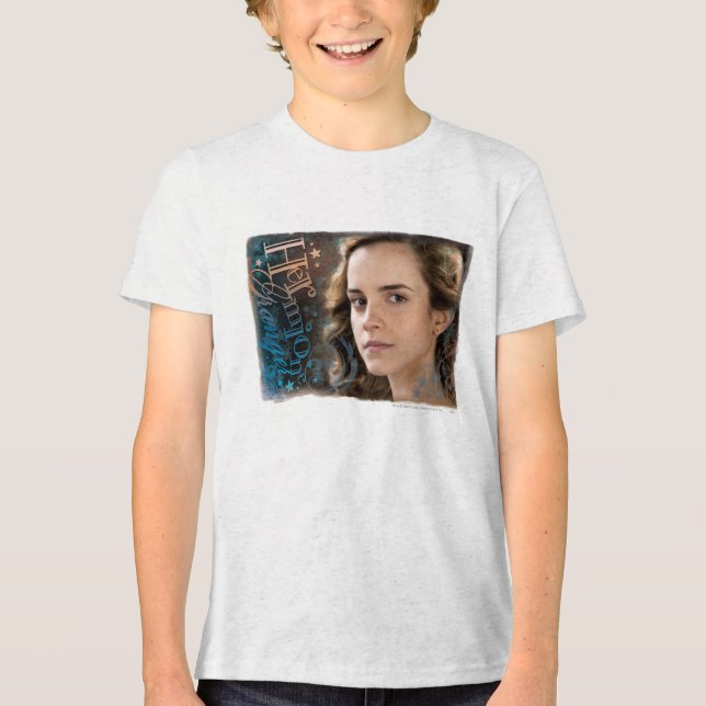 Camiseta Triblenda Hermione Granger (Anverso)