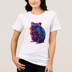 Camiseta Triblenda Hermoso arte de Hamster brillante