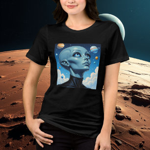 Camiseta Triblenda Hermoso ser extraterrestre