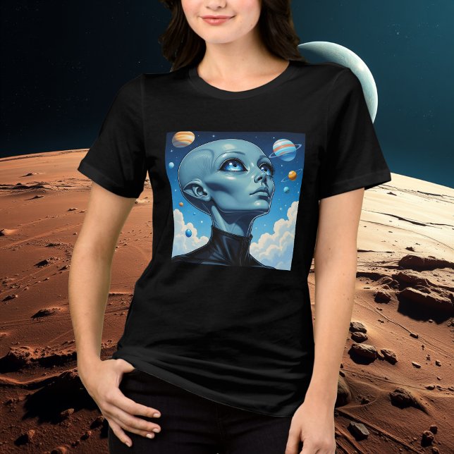 Camiseta Triblenda Hermoso ser extraterrestre (Subido por el creador)
