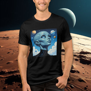 Camiseta Triblenda Hermoso ser extraterrestre