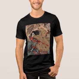 Camiseta Triblenda Héroe del Suikoden por Utagawa Kuniyoshi