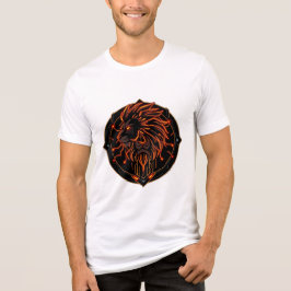 Camiseta Triblenda „Herz des Löwen – In flammendem Gold“ T-Shirt