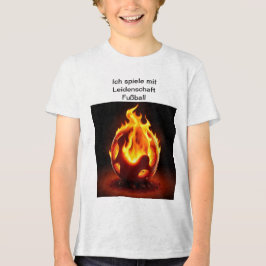 Camiseta Triblenda „Herzschlag des Spiels – Fußball ist Leidenschaft“