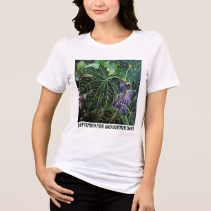 Camiseta Triblenda Higos de septiembre y luz de verano de Alfred Fox