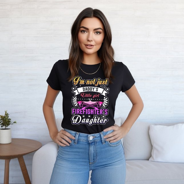 Camiseta Triblenda Hija honra el legado del bombero de papá (Subido por el creador)