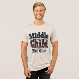 Camiseta Triblenda Hijo Del Medio El Pegamento Humor De Hermanos Dive