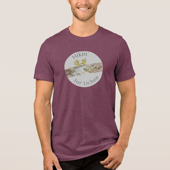 Camiseta Triblenda Hikin' for Lichen (Anverso)