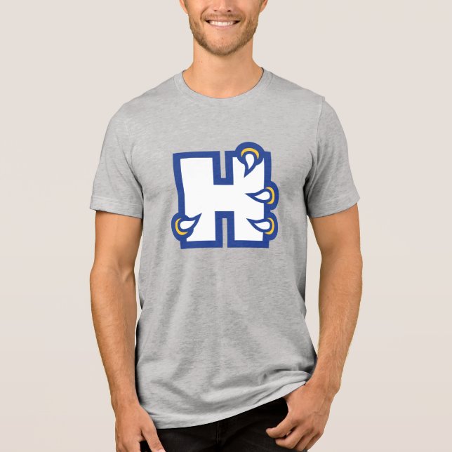 Camiseta Triblenda Hilbert College H (Anverso)