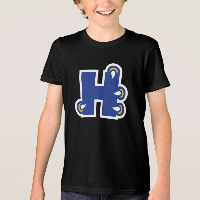 Camiseta Triblenda Hilbert College H (Anverso)
