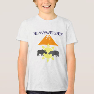 Camiseta Triblenda Hipo y rinoceronte