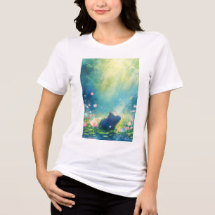 Camiseta Triblenda Hippo Magical Pond Meadow