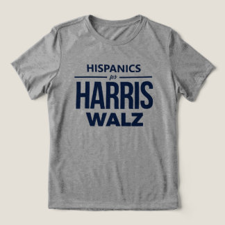 Camiseta Triblenda Hispanos para Harris Walz