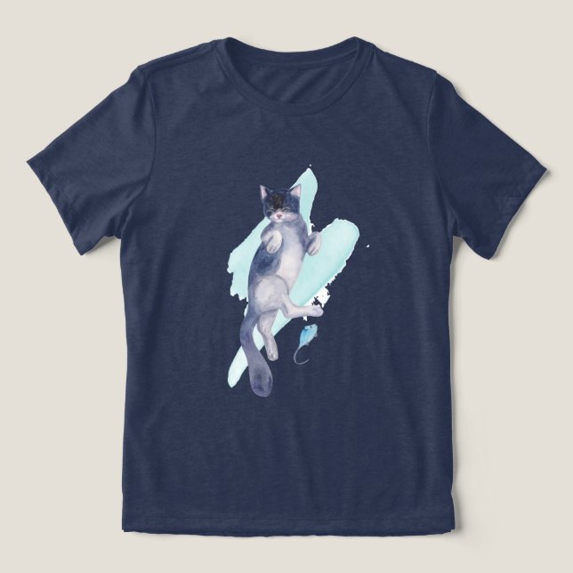 Camiseta Triblenda Historias de gato en tu camiseta (Diseño delantero )