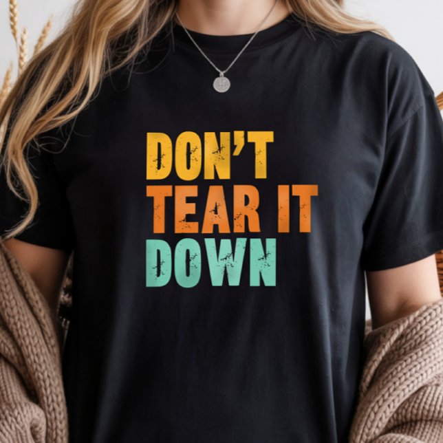 Camiseta Triblenda Historic Preservation, Old Building Hugger (Subido por el creador)